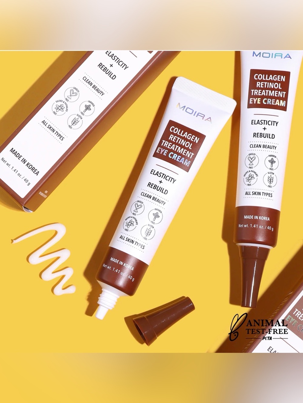 Moira NIB (R $14) Collagen Retinol Treatment Eye Cream